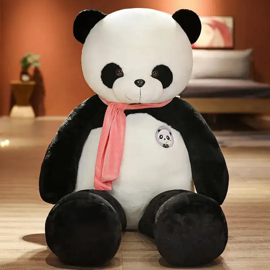 Big panda plush sales