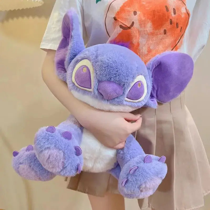 grande peluche stitch violet