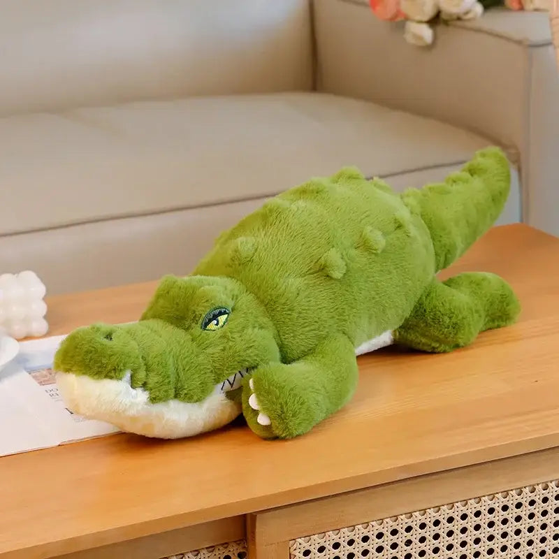 grosse peluche crocodile