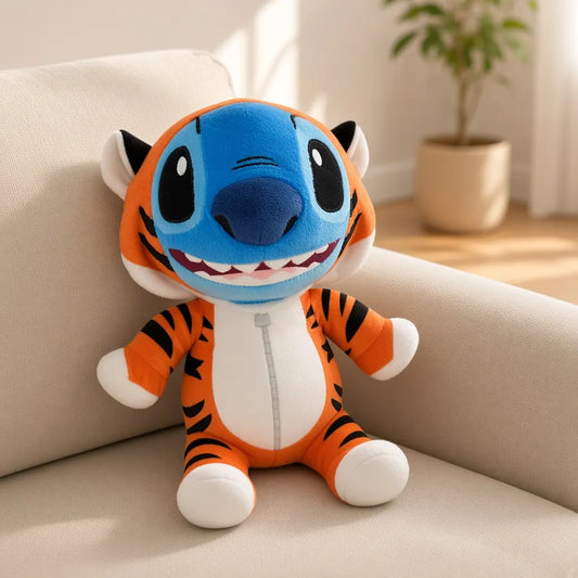 Stitch Tiger Plush – 25 cm