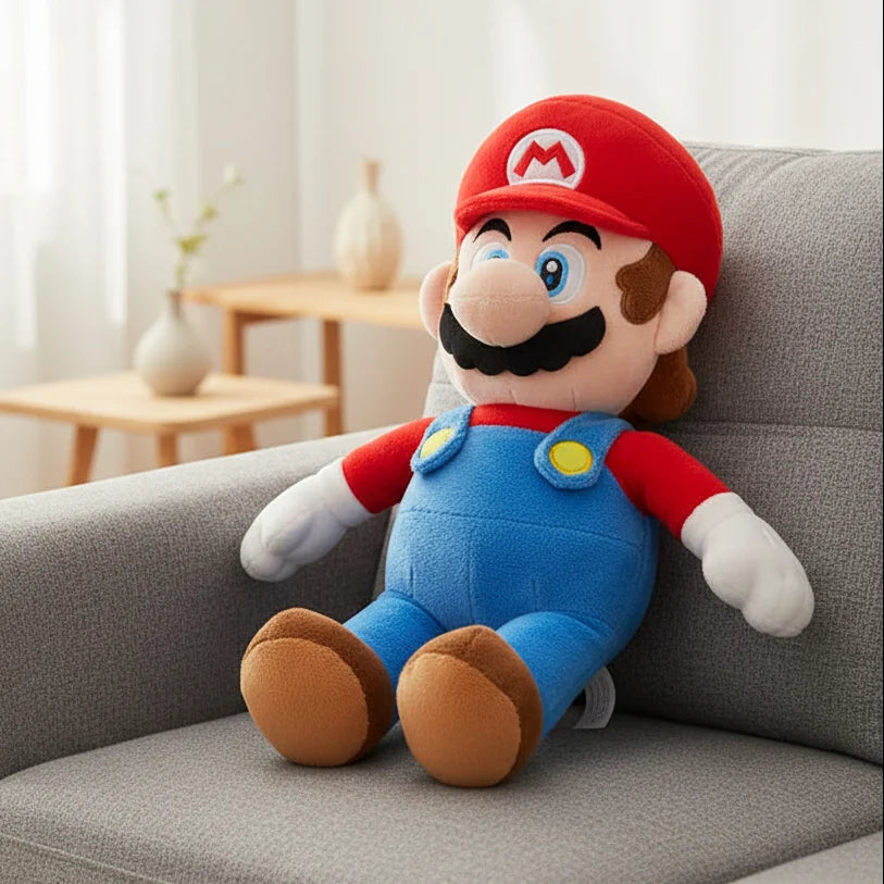 Soft Mario Plush 18–60 cm | Super Mario – main view