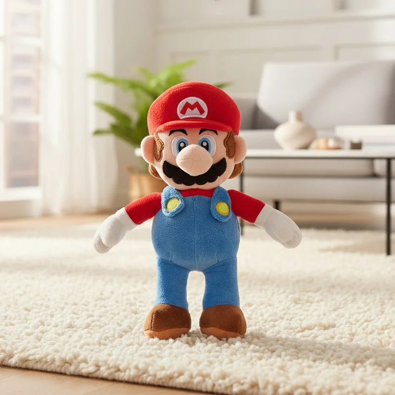 Soft Mario Plush 18–60 cm | Super Mario – alternate view