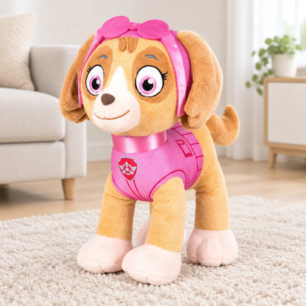 Jouet en peluche à l’effigie de Skye Pat Patrouille de 19 cm