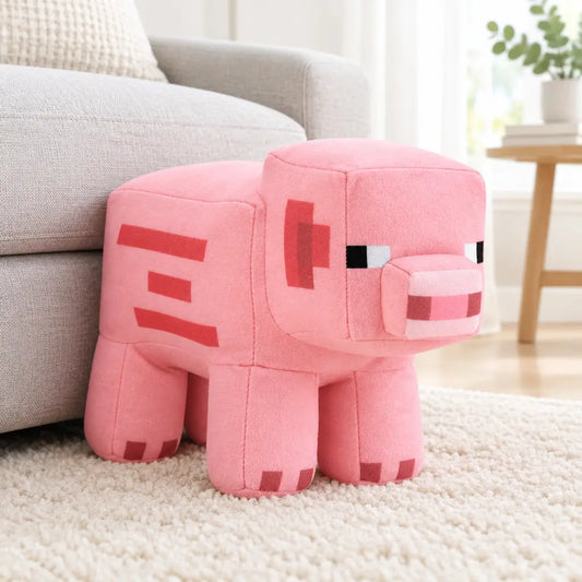 Peluche Cochon Minecraft 30 cm
