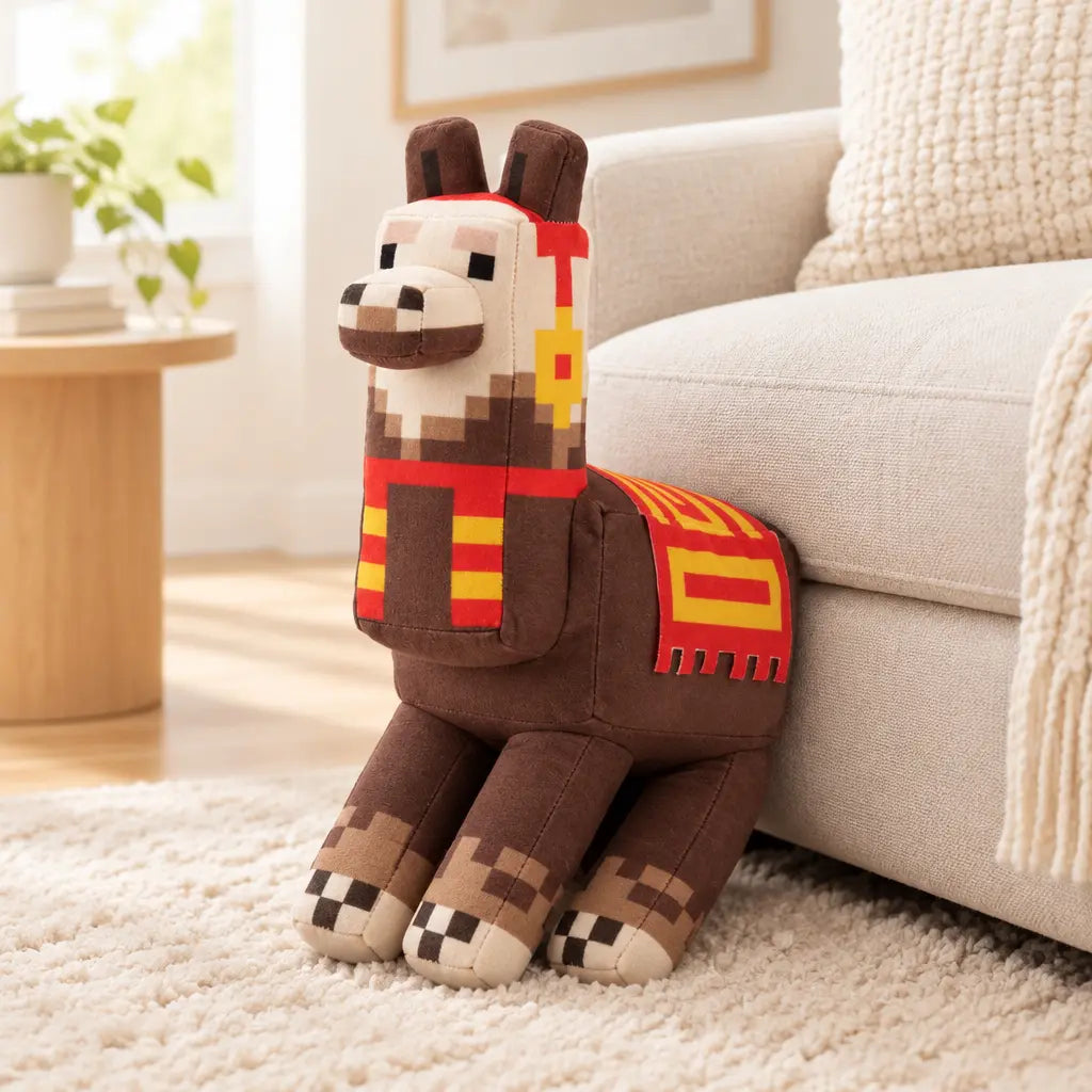 Peluche Lama Minecraft 30 cm