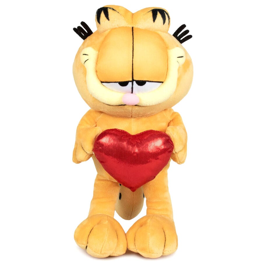 Jouet en peluche à l’effigie de Garfield Cœur de 30 cm