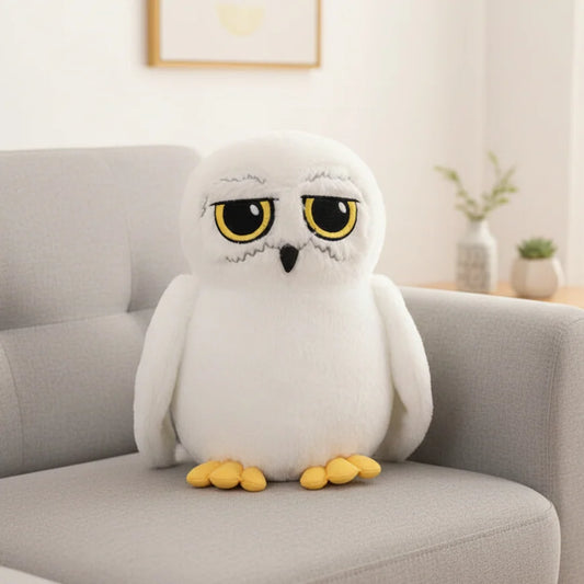 White Owl Plush - 37 to 60 cm