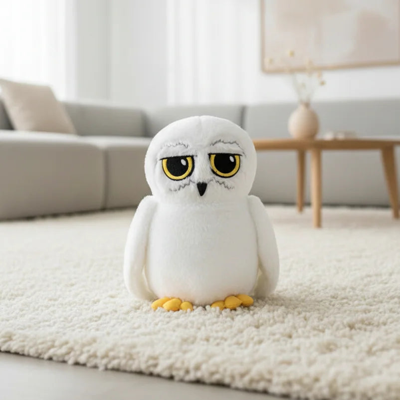 White Owl Plush - 37 to 60 cm