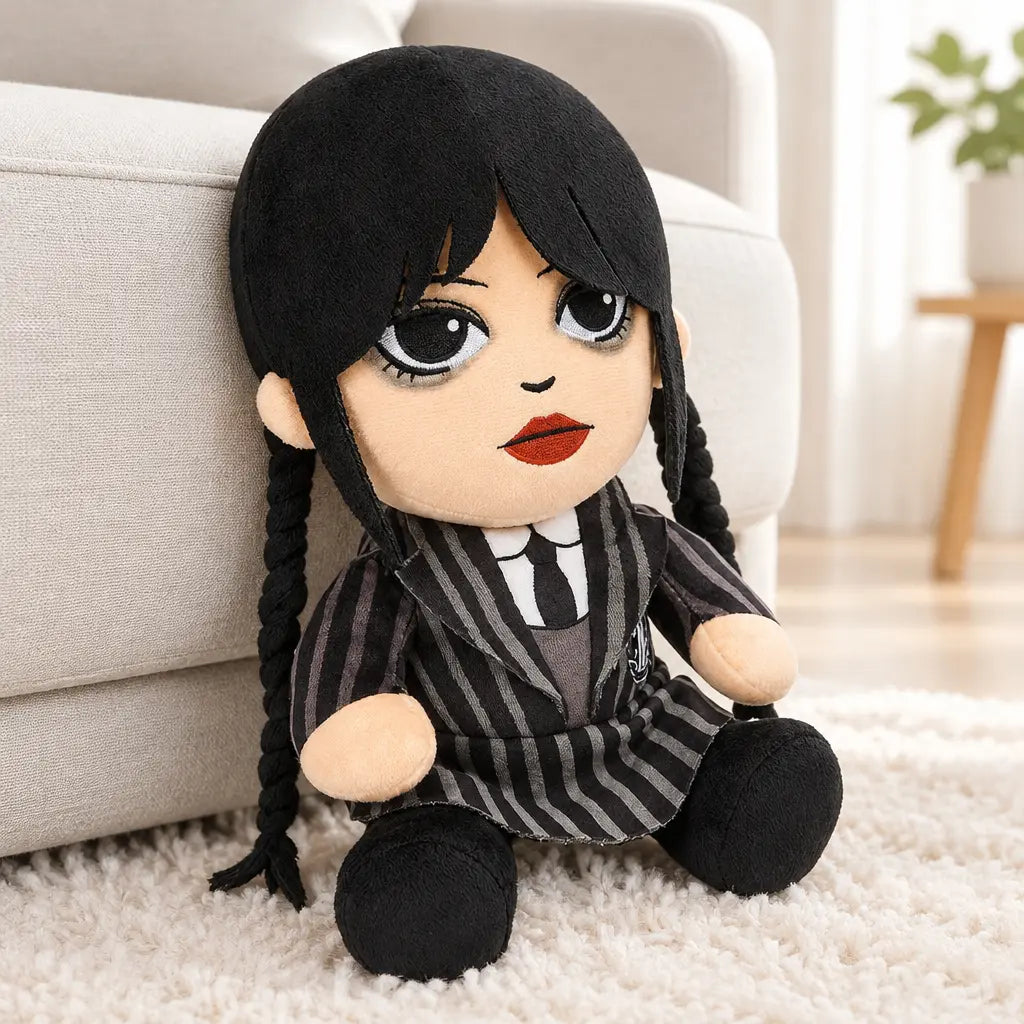 Mercredi en version peluche