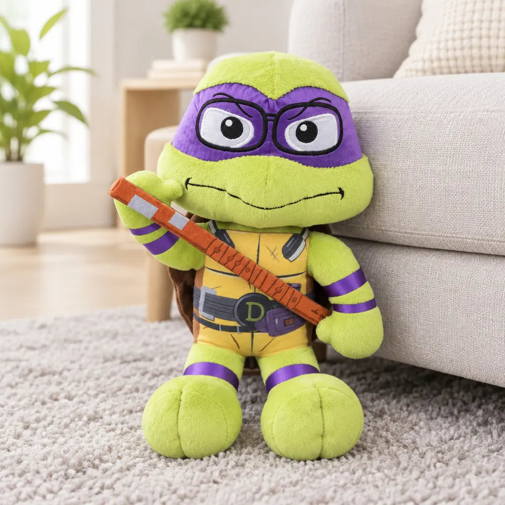 Donatello Tortues Ninja en version peluche