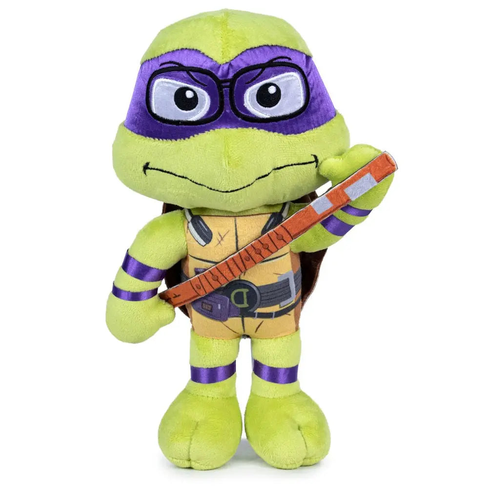 Jouet en peluche à l’effigie de Donatello Tortues Ninja de 30 cm
