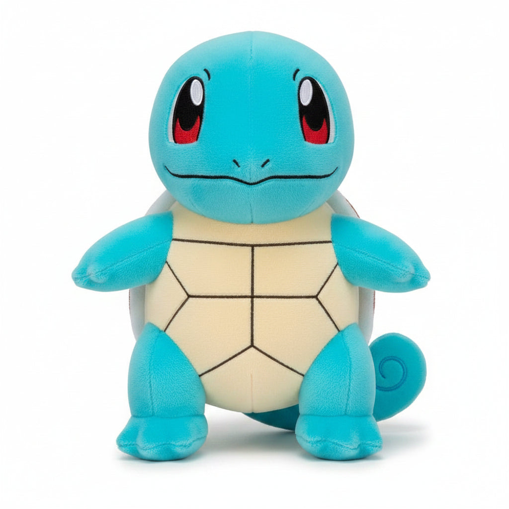 Peluche Carapuce Pokémon 23 cm bleu