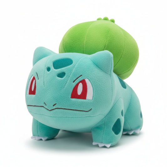 Peluche Bulbizarre Pokémon 23 cm vert