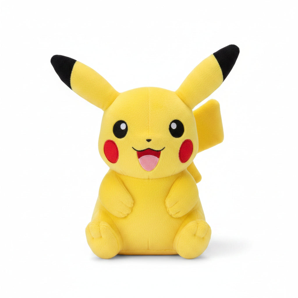 Peluche Pikachu Pokémon 20 cm jaune