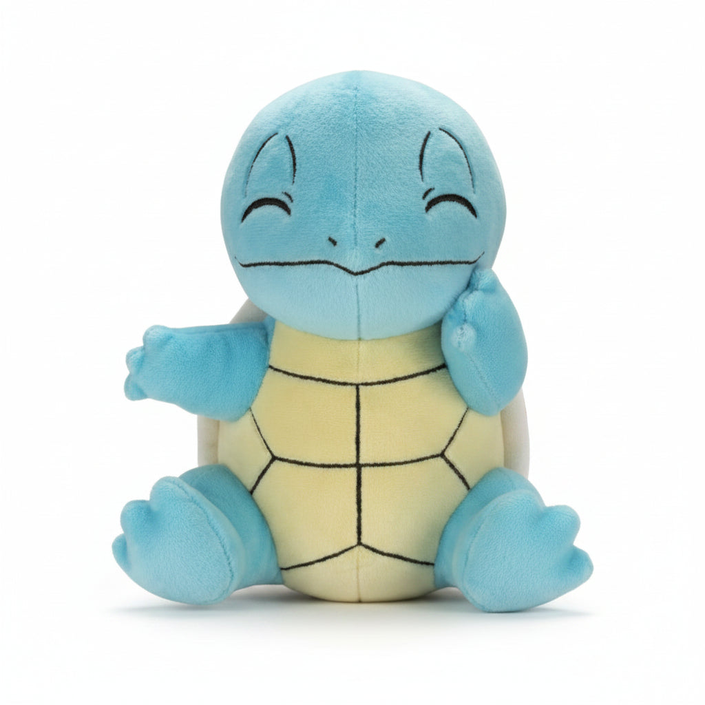 Peluche Carapuce Pokémon 20 cm bleu
