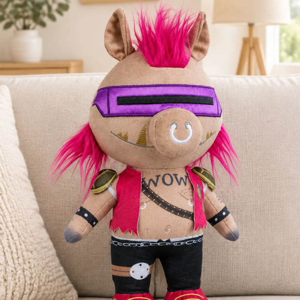 Bebop en peluche de l’univers Tortues Ninja