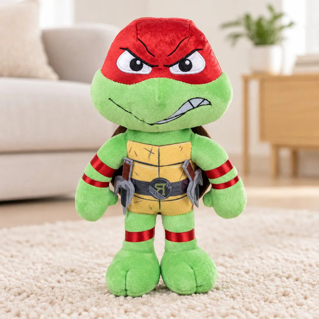 Raphaël Tortues Ninja en version peluche