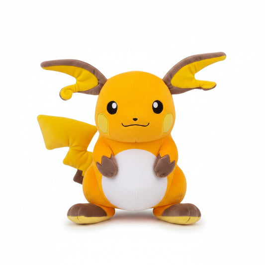 Peluche Raichu Pokémon 25 cm orange
