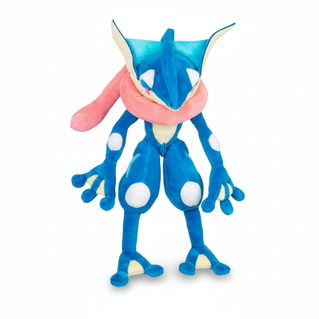 Peluche Amphinobi Pokémon 30 cm bleu