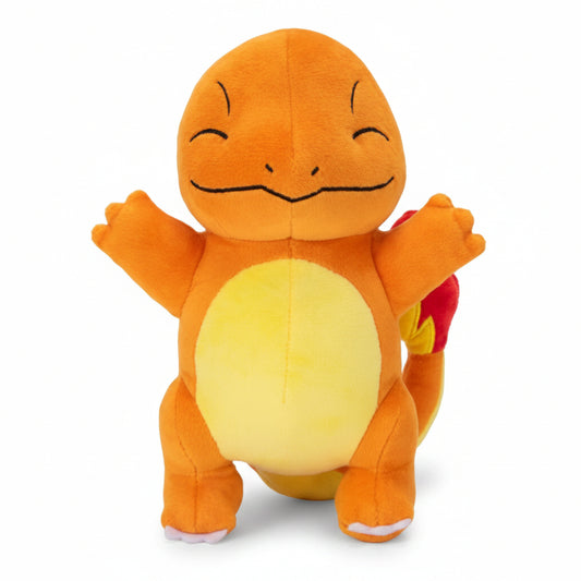 Peluche Salamèche Pokémon 22 cm orange