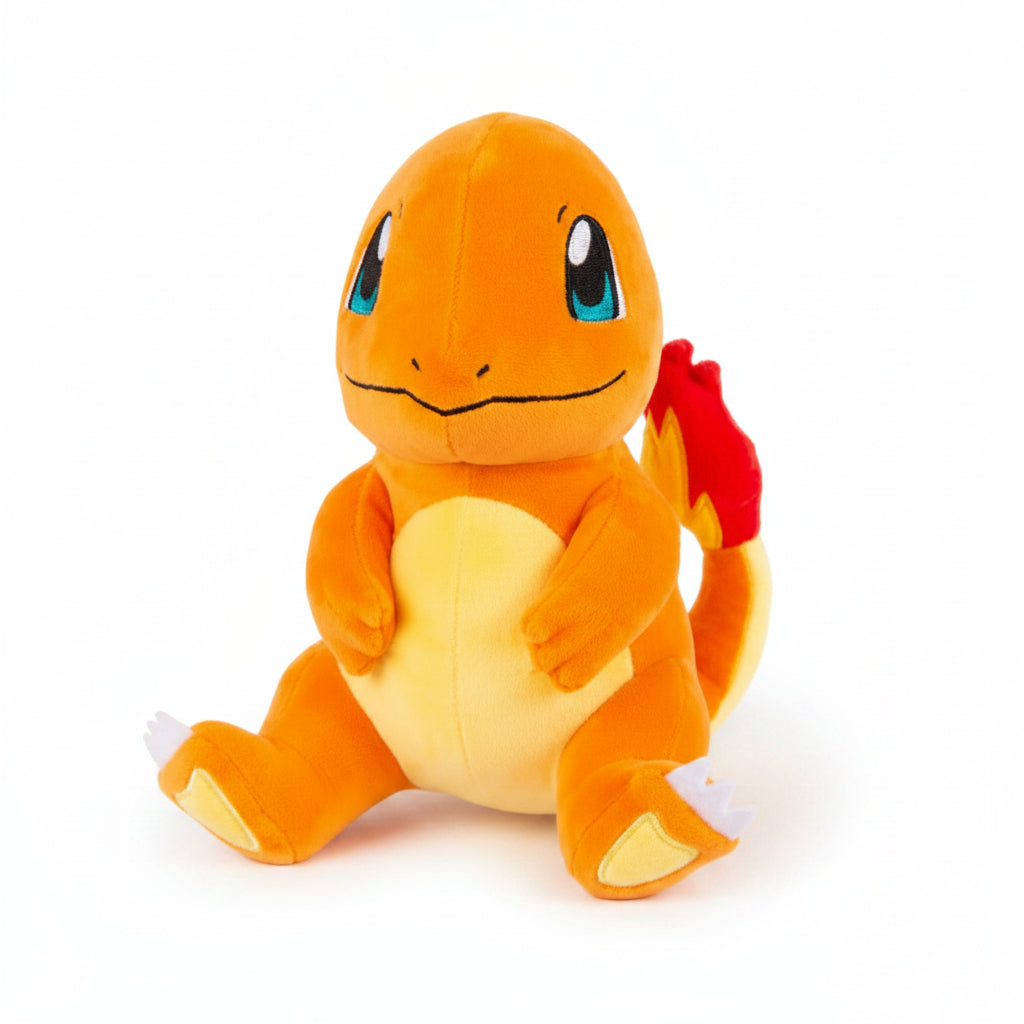 Peluche Salamèche Pokémon 22 cm orange