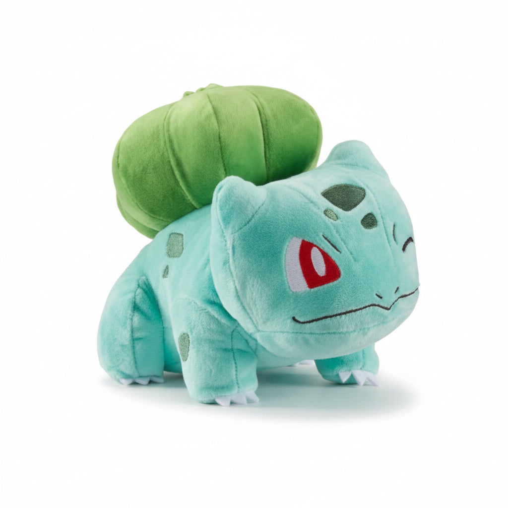 Peluche Bulbizarre Pokémon 17 cm vert