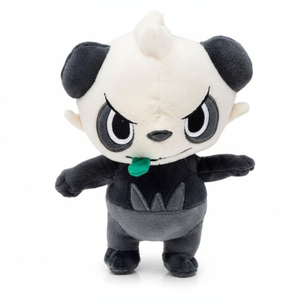 Peluche Pandespiègle Pokémon 21 cm noir et blanc