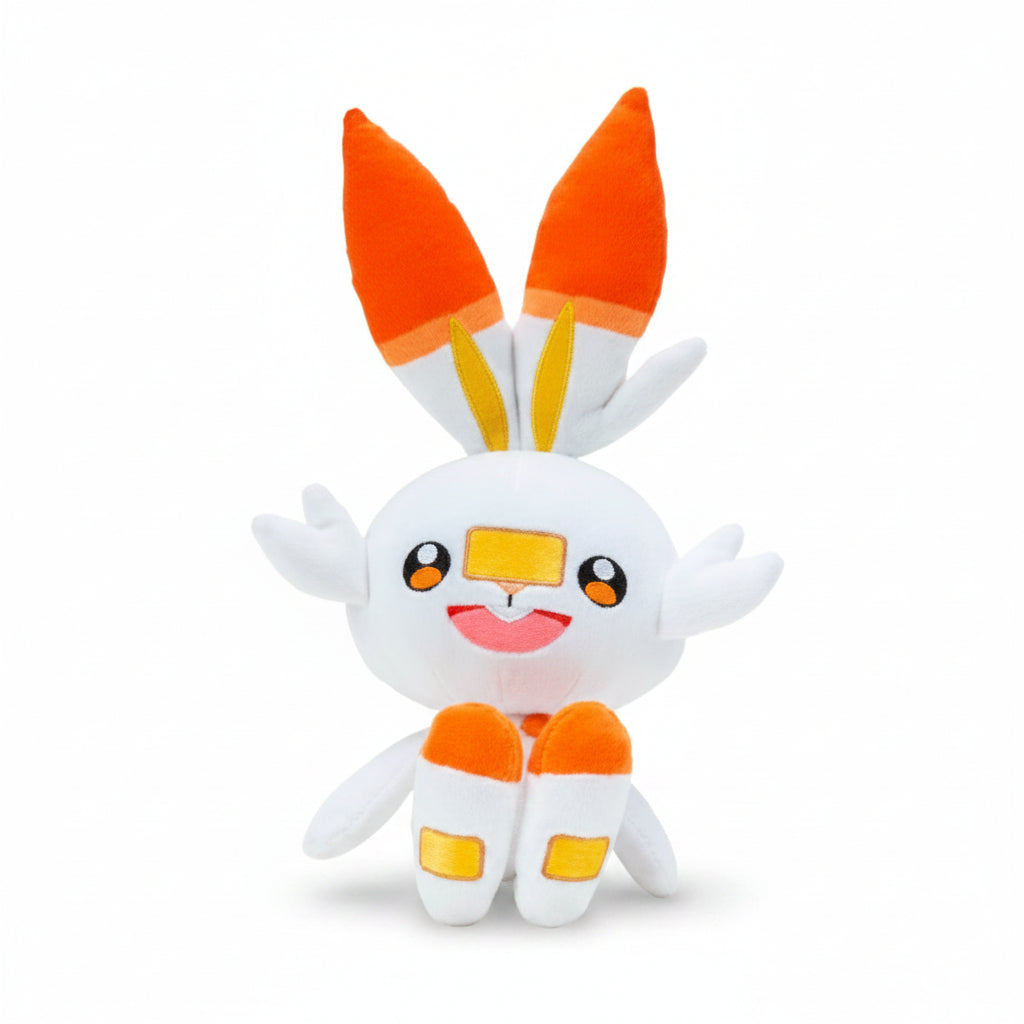 Peluche Flambino Pokémon 30 cm blanc
