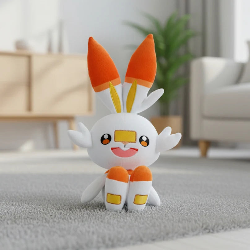 Peluche de Scorbunny – 30 cm