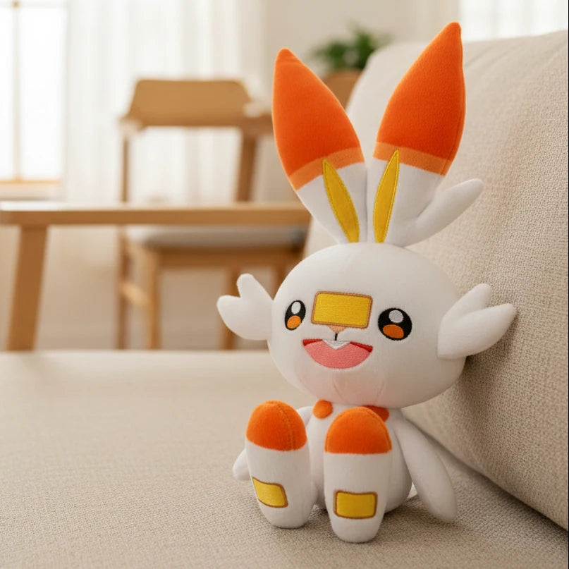 Peluche de Scorbunny – 30 cm