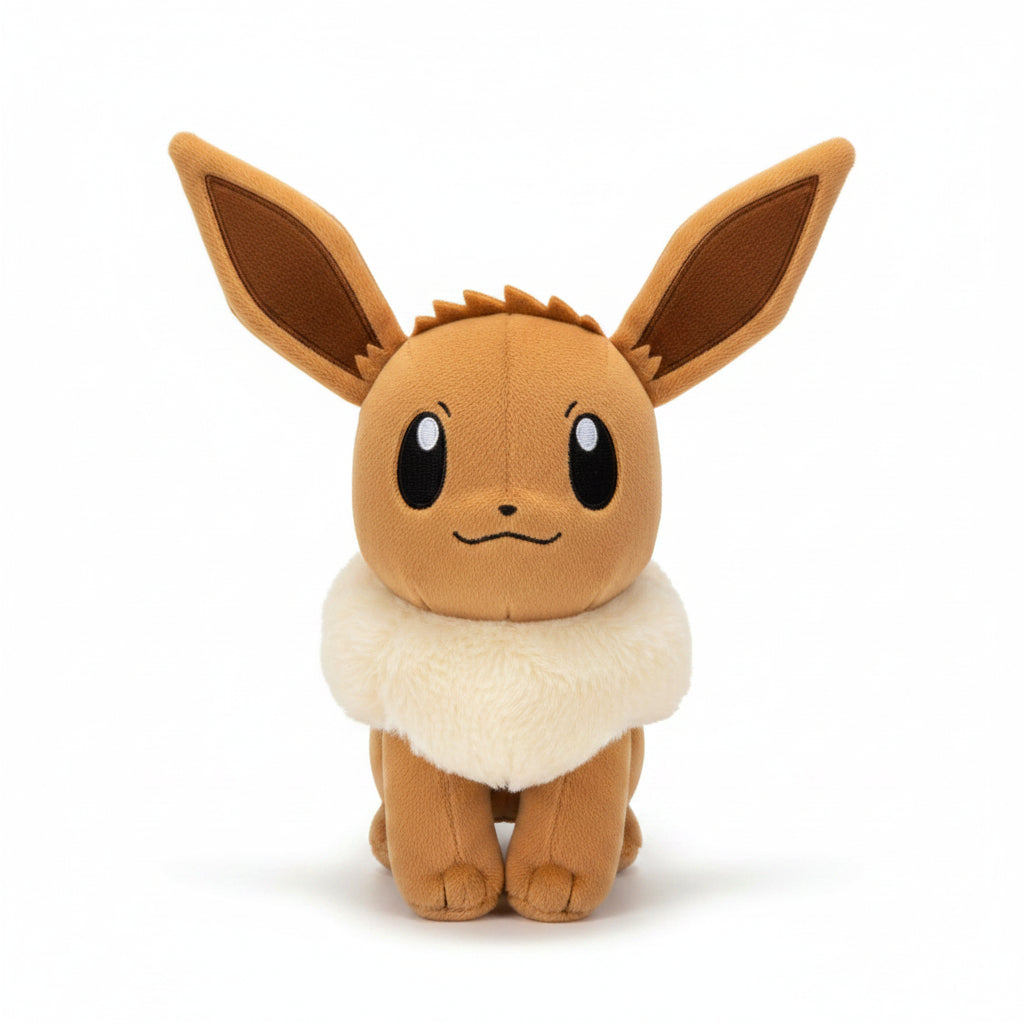 Peluche Évoli Pokémon 20 cm marron
