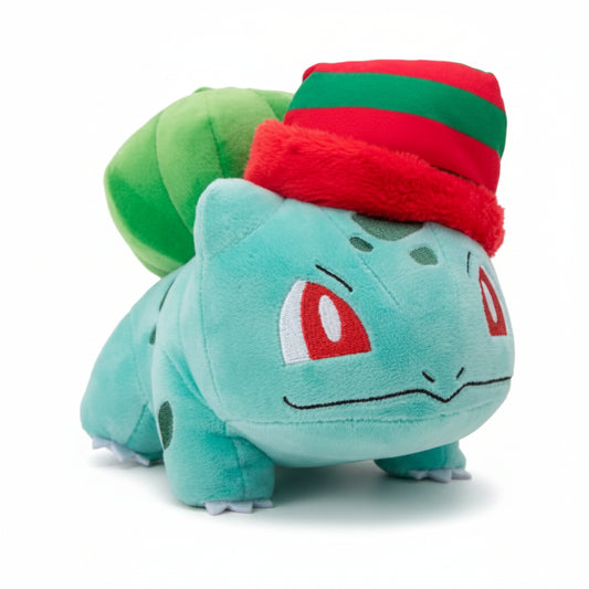 Bulbasaur Christmas Plush – 20 cm