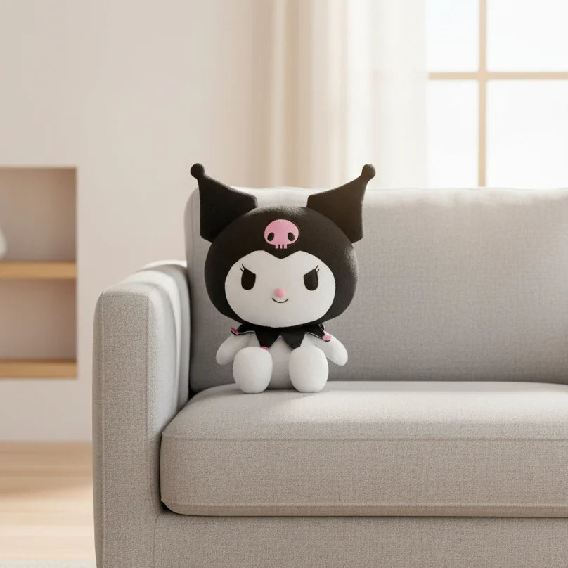 Kuromi Kuscheltier 22–30 cm | Hello Kitty – alternative Ansicht