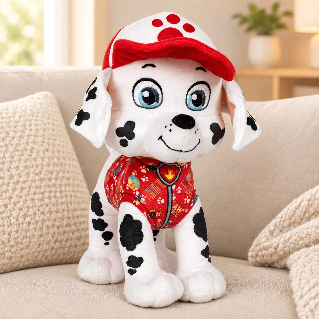 Jouet en peluche à l’effigie de Marshall Pat Patrouille