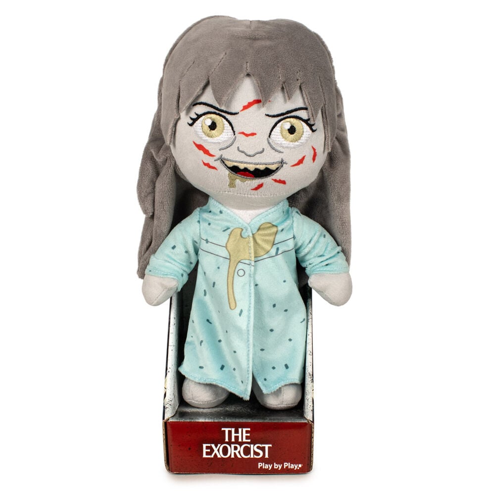 Jouet en peluche à l’effigie de Regan L'Exorciste de 27 cm
