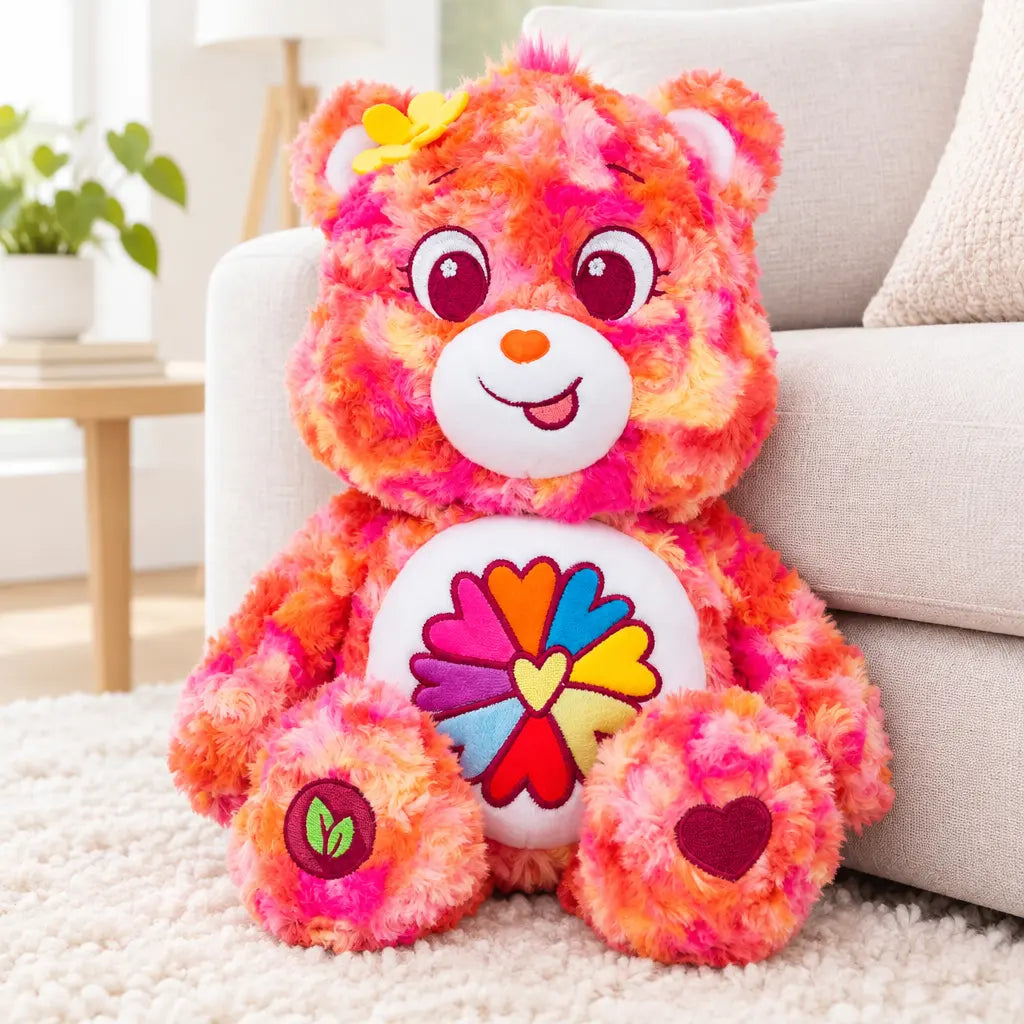 Flower Power Bisounours en version peluche