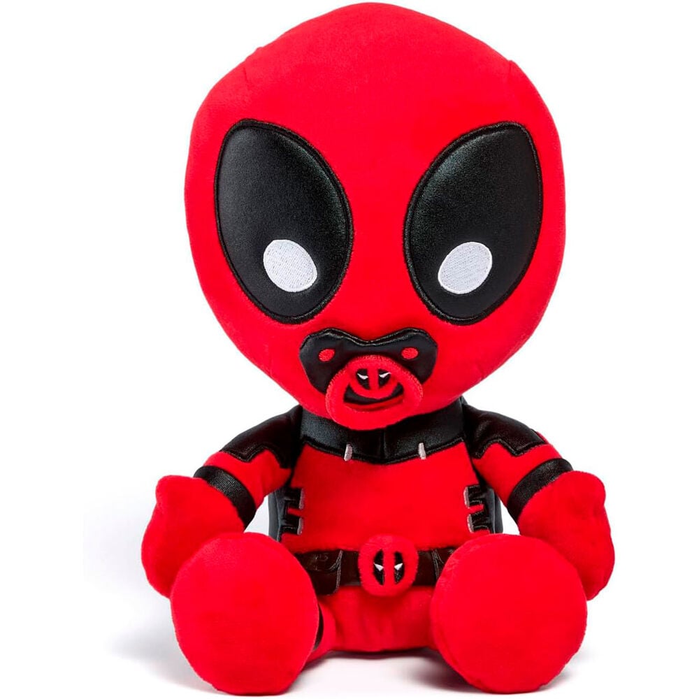 Jouet en peluche représentant Baby Pool de 25 cm, univers Marvel