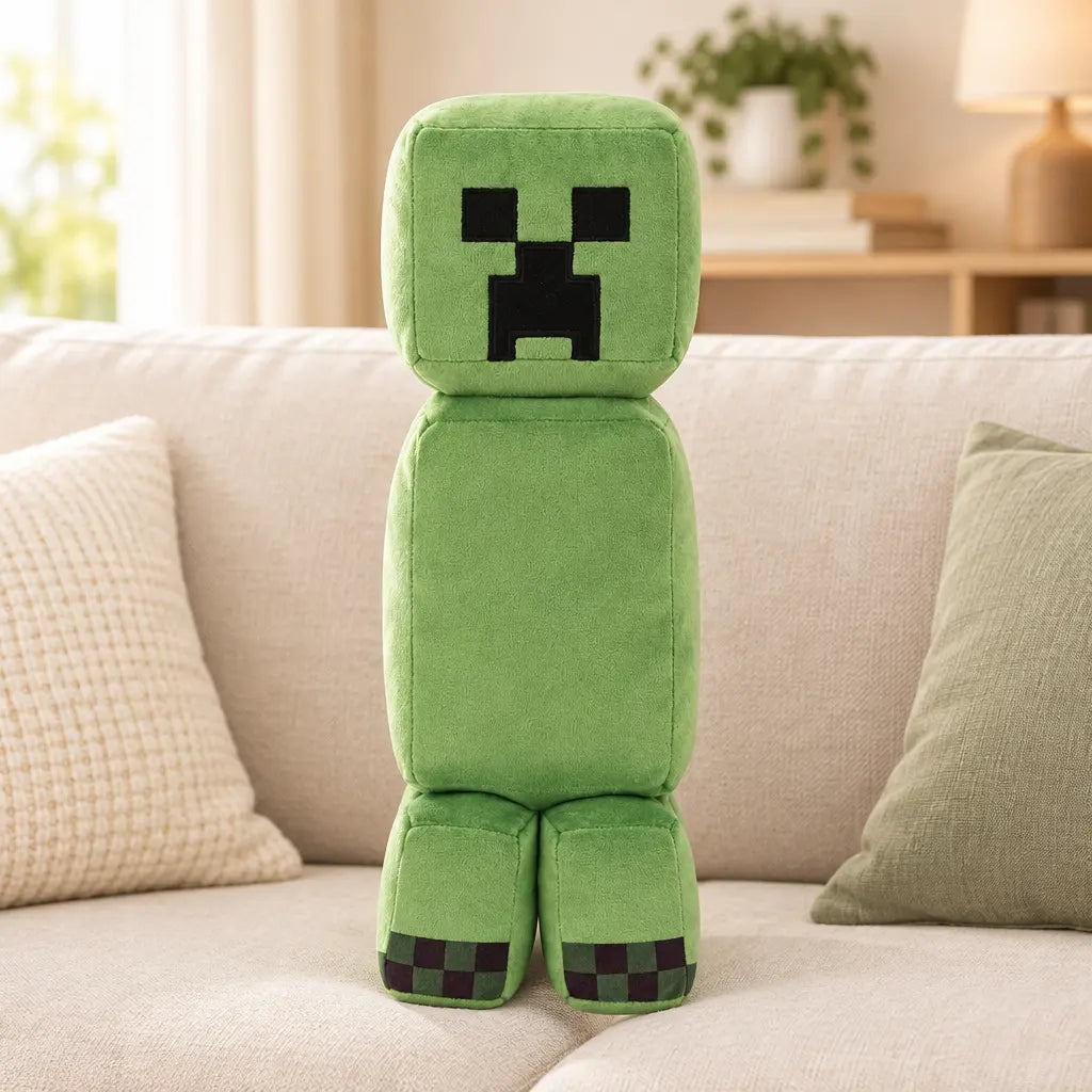 Peluche Creeper Minecraft 30 cm