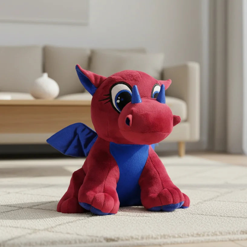 FC Barcelona Drachen-Kuscheltier 25 cm – Hauptansicht