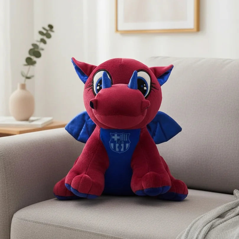 FC Barcelona Drachen-Kuscheltier 25 cm – alternative Ansicht