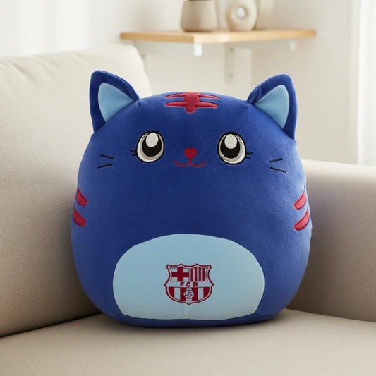 Squishy Katze FC Barcelona Kuscheltier 30 cm – Hauptansicht
