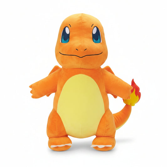 Peluche Salamèche Pokémon 60 cm orange