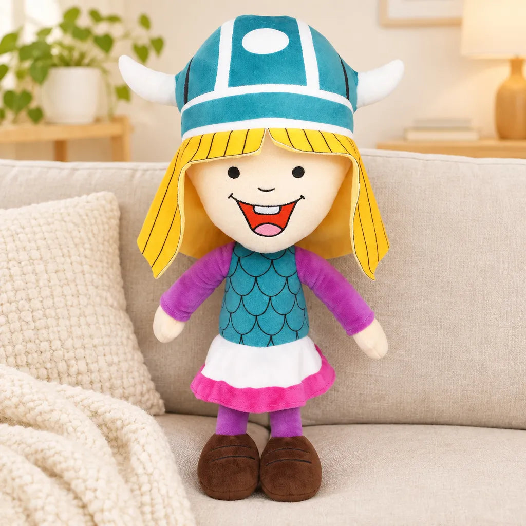 Peluche Vic le Viking Vicky le Viking 30 cm
