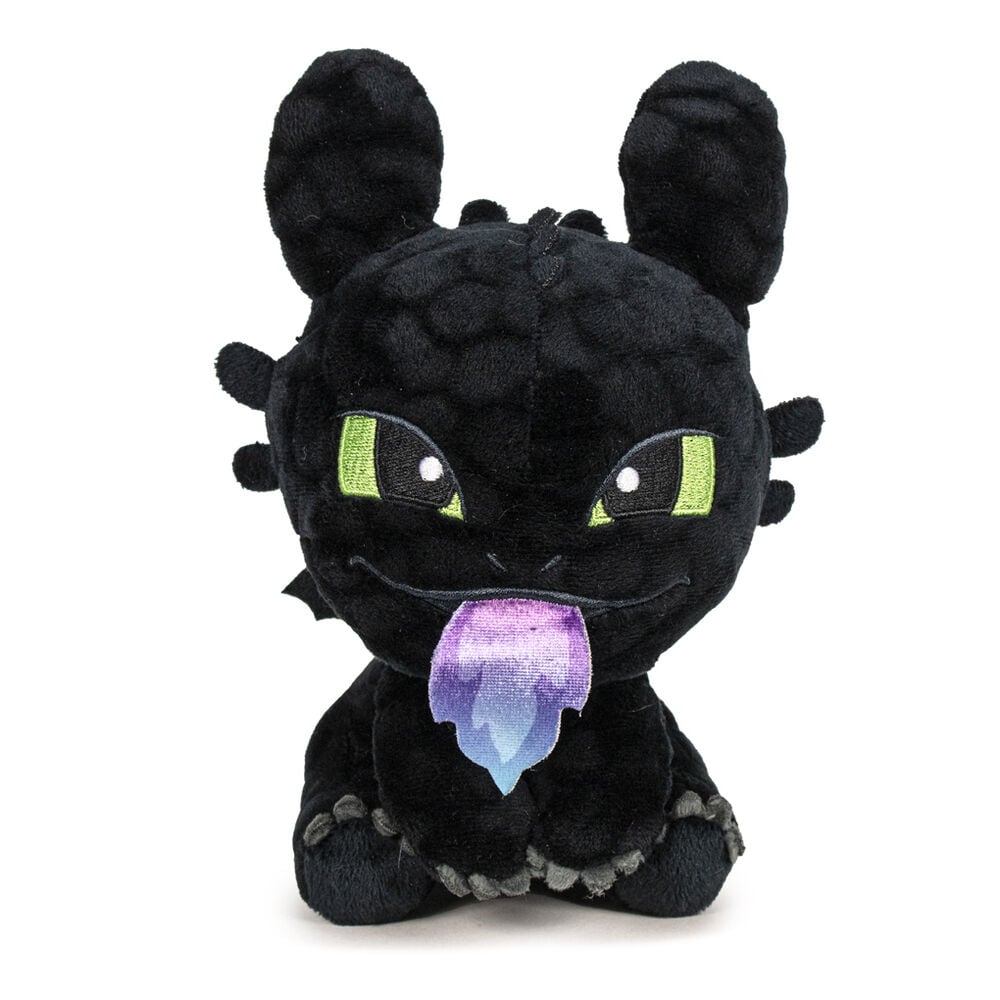 Jouet en peluche représentant Plasma Krokmou de 30 cm, univers Dragons