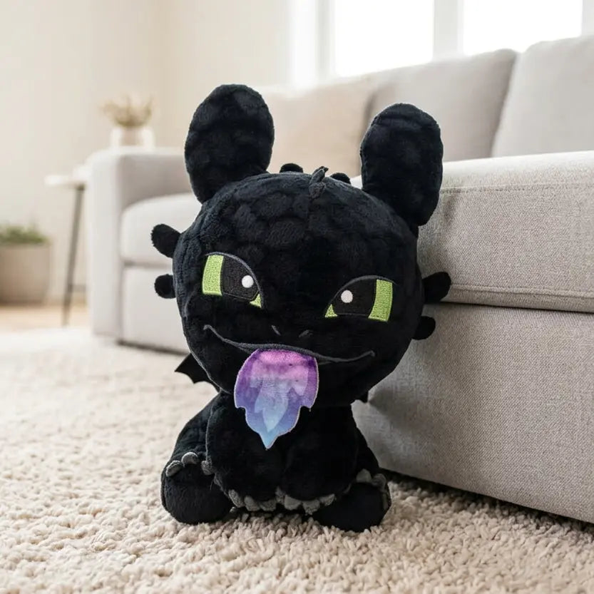 Plasma Krokmou en peluche de l’univers Dragons