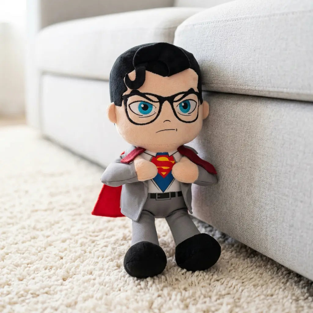 Peluche Clark Kent Superman DC Comics 32 cm