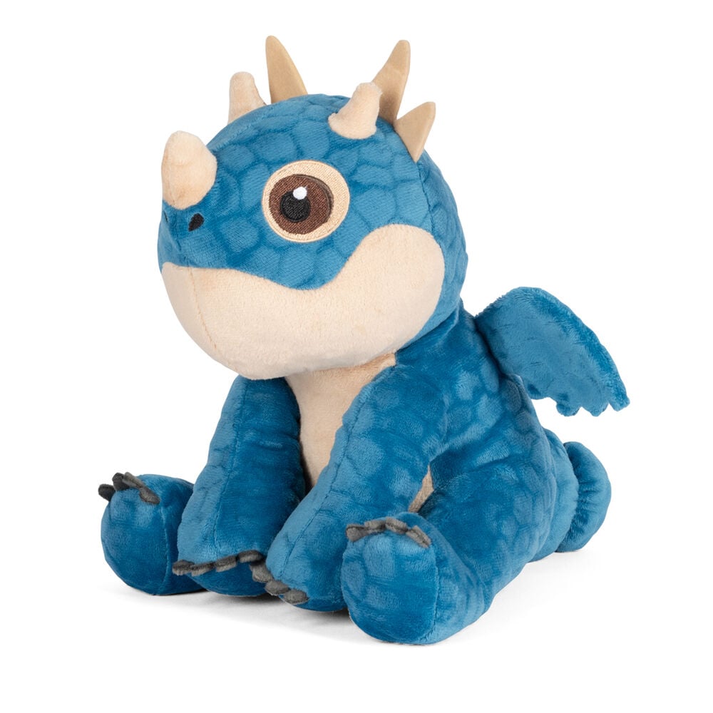 Jouet en peluche représentant Dragon Bleu de 20 cm, univers Dragons