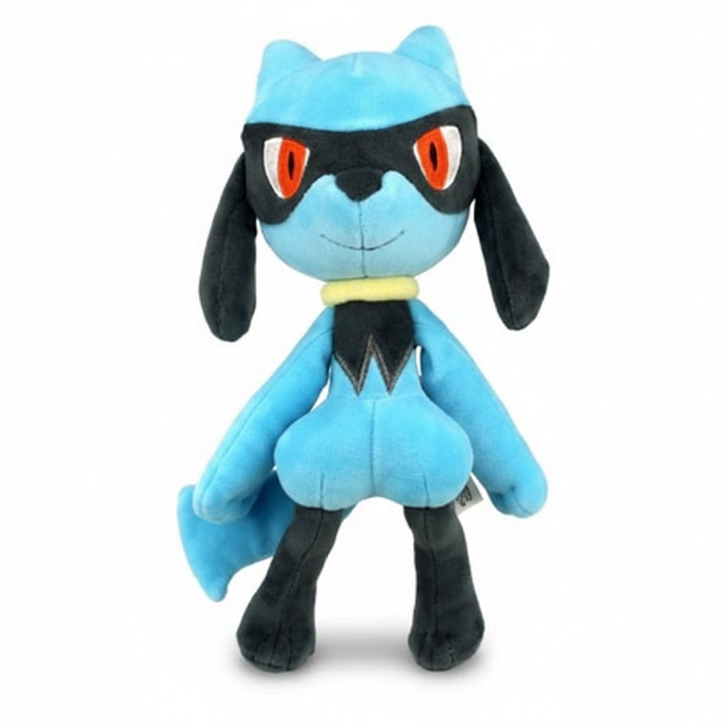 Peluche Riolu Pokémon 20 cm bleu