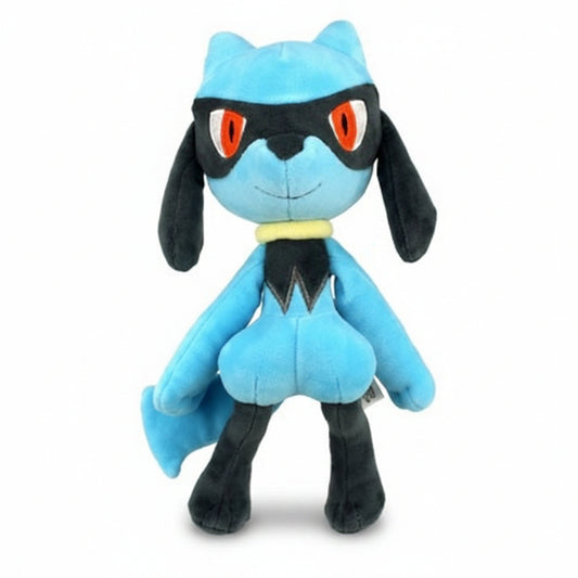 Peluche Riolu Pokémon 20 cm bleu