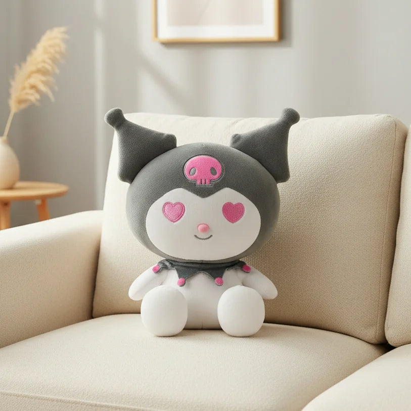 Kuromi Kuscheltier 16–22 cm | Hello Kitty – Hauptansicht